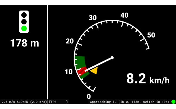 View mode of the 3. iteration: Lower the speed!